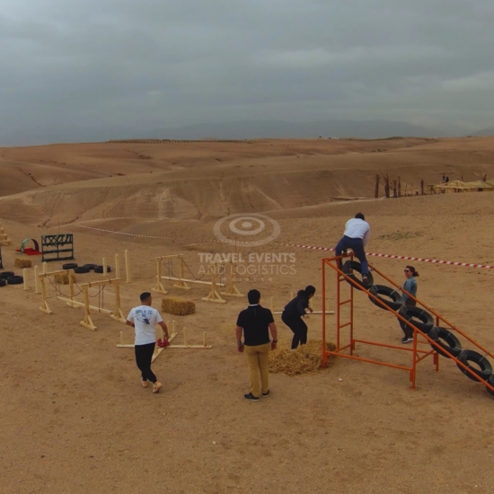 Boot Camp dans le Désert d’Agafay - Séminaire et incentive à Marrakech