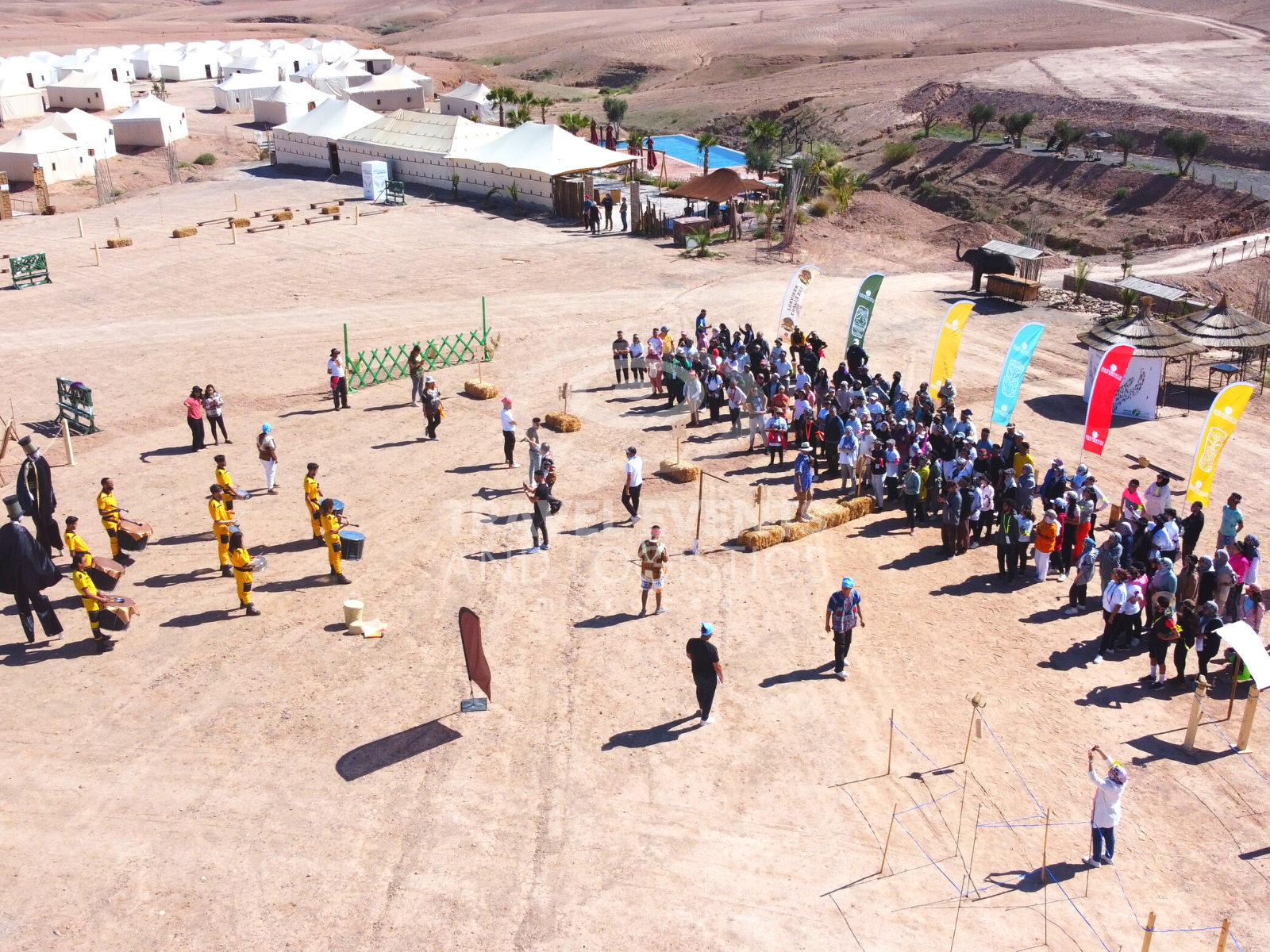Séminaire Team Building au Désert d'Agafay Marrakech