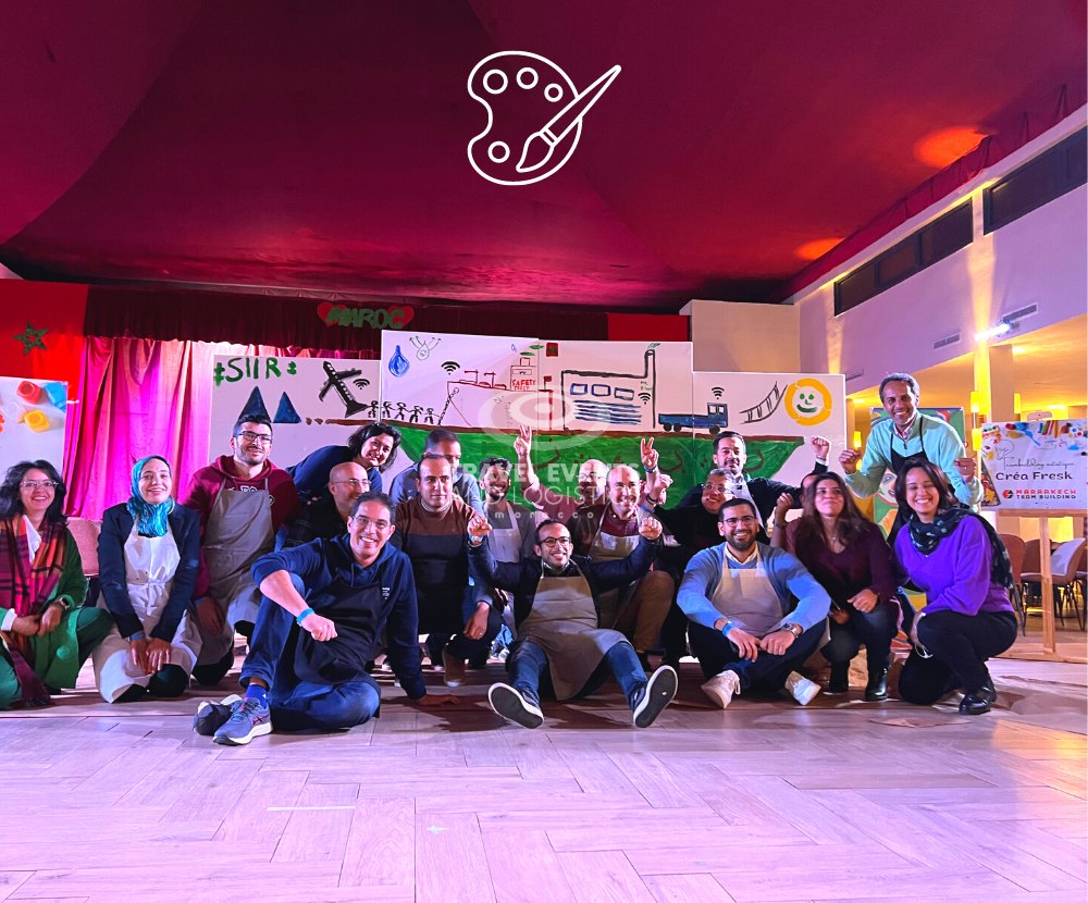 Team Building Artistique - Fresque géante