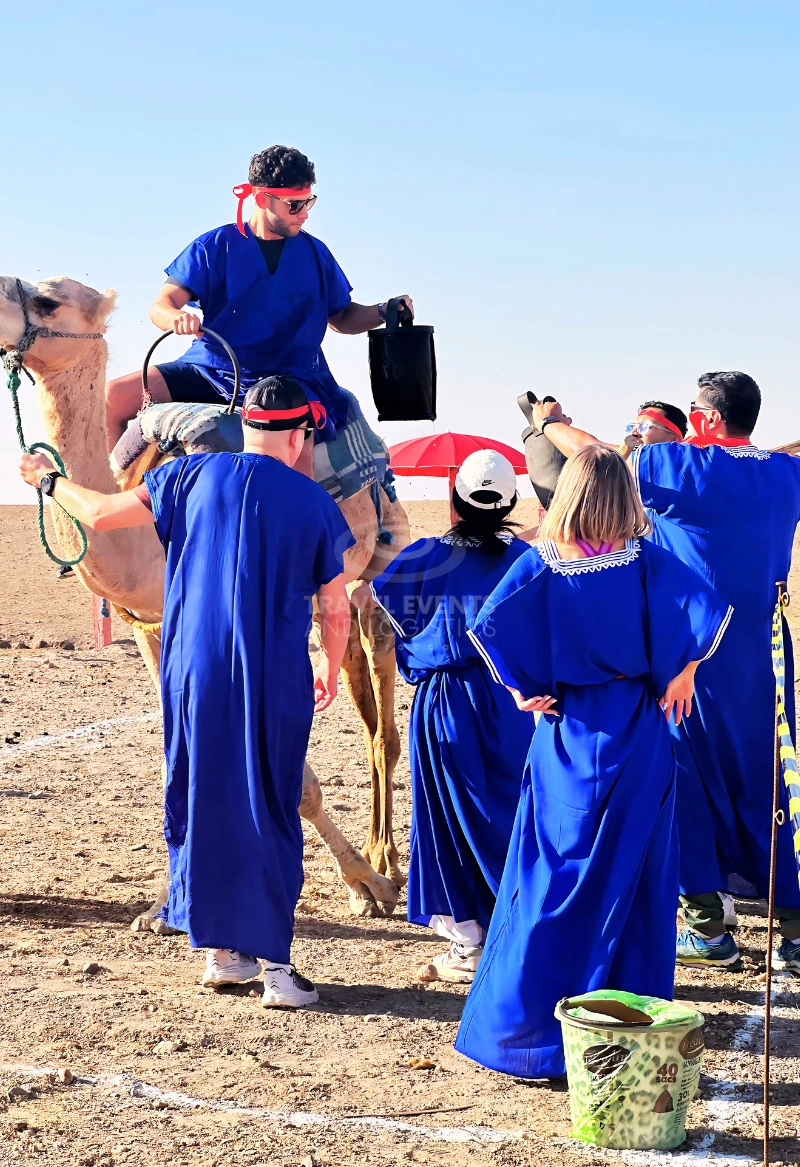 Olympiades Jeux Berbères - Désert Agafay - Séminaire et Incentive à Marrakech